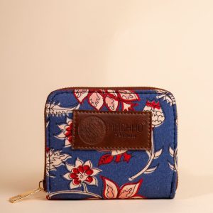 Blossom Blue Coin Pouch