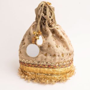 Naqaashi Beige Potli