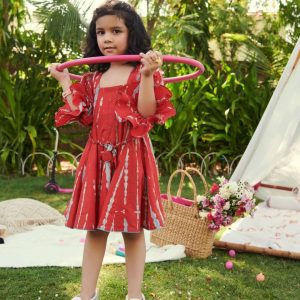 Trinket Tie & Dye Cotton Dress